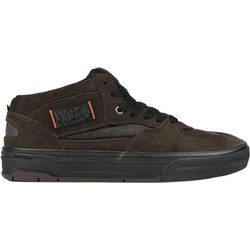 Vans Half Cab Wafflecup Ανδρικά Sneakers Μποτάκια Καφέ VN000D9ZY49