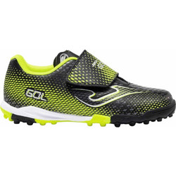 Joma Gol Jr 26 TF GOJW2601TFV Παιδικά Ποδοσφαιρικά Παπούτσια με Σχάρα Μαύρα Lime