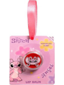 Air Val Stitch Angel Chocolate Scent Lip Balm Pot με Χρώμα 4gr