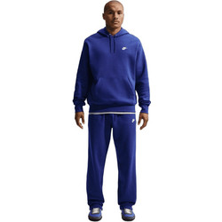 Nike Club Ανδρικό Αθλητικό Φούτερ με Κουκούλα Μωβ FN3859-455