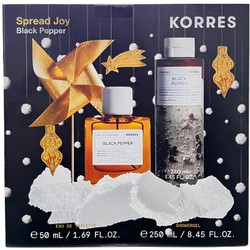 Korres Spread Joy Black Pepper Eau de Toilette 50ml + Shower Gel 250ml