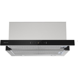 Davoline Supreme Black Glass 60 IX 801016005 Συρόμενος Απορροφητήρας 60cm Inox