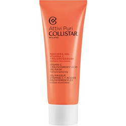 Collistar Attivi Puri Vitamin C & Polyhydroxy Acid Κρεμώδης Μάσκα Προσώπου για Ενυδάτωση 75ml