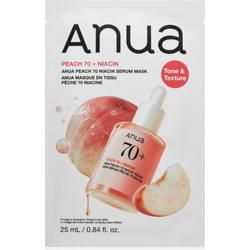 Anua Peach 70 Niacin Sheet Μάσκα Προσώπου για Ενυδάτωση & Λάμψη 25ml
