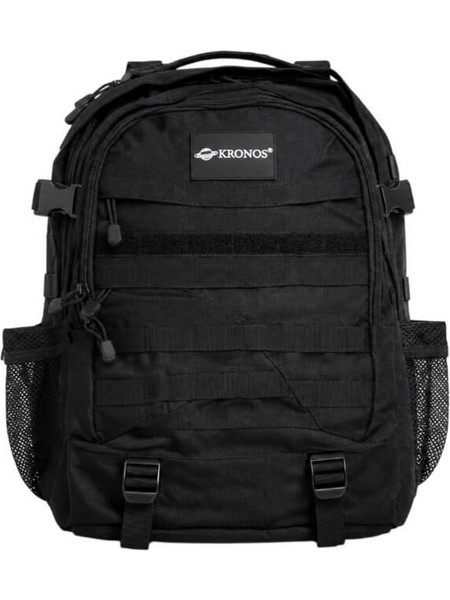Kronos Tactical Στρατιωτικό Σακίδιο 36lt Μαύρο