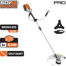 Nakayama Pro EC6020X4 Χορτοκοπτικό Μπαταρίας Ώμου / Χειρός 60V 4.3kg