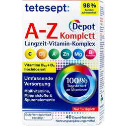 Tetesept A-Z Depot 40 Ταμπλέτες