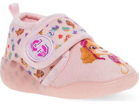 Parex Paw Patrol Ανατομικές Χειμερινές Παιδικές Παντόφλες Μποτάκια για Κορίτσι Ροζ 10134099