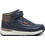 Levi's Ascot Παιδικά Μποτάκια Navy Μπλε Δερμάτινα με Σκρατς VASC0134S-0040