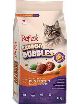 Reflex Crunchy Bubbles Adult Duo Protein with Salmon & Chicken 10kg