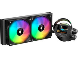 Ocypus Sigma L24 Black Υδρόψυξη CPU 120mm ARGB για Socket AM4 / 1200 / 1700 / AM5 / 1851 / 115x