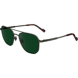 Zeiss ZS24149S-70 Ανδρικά Γυαλιά Ηλίου Aviator Μεταλλικά Ασημί με Πράσινο Φακό