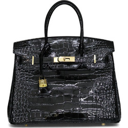 Passaggio Leather Γυναικεία Τσάντα Χειρός από Δερματίνη Μαύρη 5727-KR-23