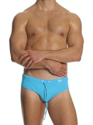 Modus Vivendi Waffle Classic Αθλητικό Ανδρικό Μαγιό Σλιπ Μπλε BS2512