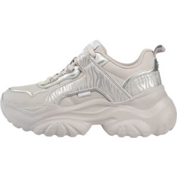 Buffalo Bliss Γυναικεία Sneakers Chunky Λευκά Ασημί BUFPD00016139