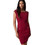Guess Mini Βραδινό Φόρεμα Μπορντό W6YK34Z0969-G1H1