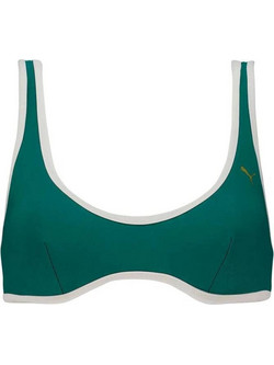 Puma Αθλητικό Bikini Top Μπουστάκι Πράσινο 701237617-002