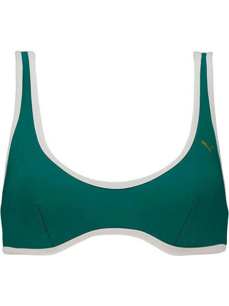 Puma Αθλητικό Bikini Top Μπουστάκι Πράσινο 701237617-002
