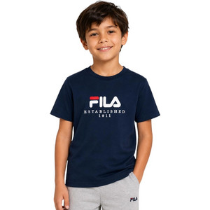 Fila Παιδικό T-Shirt Κοντομάνικο Navy Μπλε FAK0432-50004