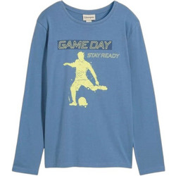 Bonprix Παιδικό T-Shirt Μακρυμάνικο Γαλάζιο 952564