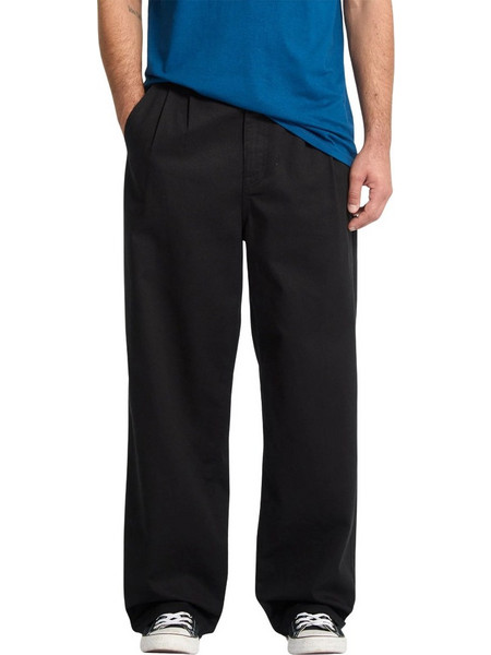 Volcom Ανδρικό Παντελόνι Chino Relaxed Εφαρμογή Μαύρο A1112614-BLK