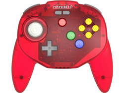 Retro-Bit Tribute 64 Wired Controller Red
