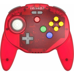 Retro-Bit Tribute 64 Wired Controller Red