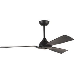 Eurolamp 890-25030 Ανεμιστήρας Οροφής 132cm 35W με Τηλεχειριστήριο Μαύρος