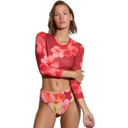 Baya Sunblush Bloom Bikini Top Μπουστάκι Floral Κόκκινο 72480-1