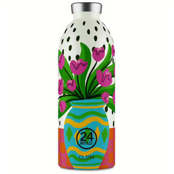 24Bottles Clima Bottle Fiori Rosa 850ml