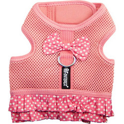 Pet Interest Dots Mesh Skirt Σαμαράκι Σκύλου Γιλέκο Ροζ XL