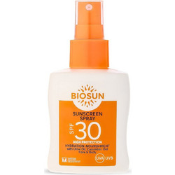 Biosun Αντηλιακό Spray Προσώπου & Σώματος SPF30 80ml