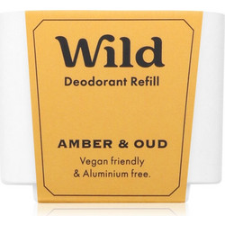Wild Amber & Oud Refill Φυσικό Αποσμητικό Stick Χωρίς Αλουμίνιο 40gr