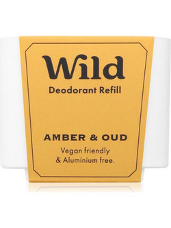 Wild Amber & Oud Refill Φυσικό Αποσμητικό Stick Χωρίς Αλουμίνιο 40gr
