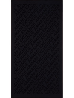 Armani Exchange Πετσέτα Θαλάσσης Μαύρη XM002869AF25435