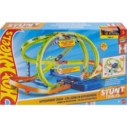 Mattel Hot Wheels Stunt Tracks Hypersphere Crash