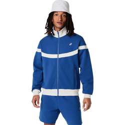 ASICS Ανδρική Ζακέτα Φούτερ με Φερμουάρ Μπλε 2033B999-401