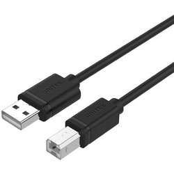 Unitek Y-C421GBK Καλώδιο USB-A Male 2.0 to USB-B Male 5m Black