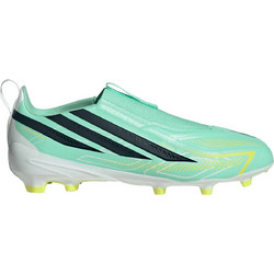 Adidas F50 Hyperfast League FG KK1313 Παιδικά Ποδοσφαιρικά Παπούτσια με Τάπες Πράσινο Mint