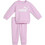 Puma Minicats Βρεφικό Σετ Φόρμας για Κορίτσι Ροζ 686280-45