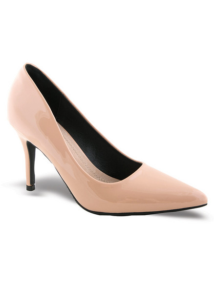 Zak Shoes Γόβες με Τακούνι Στιλέτο Μπεζ SD38007