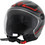 Str Fly Grey Black Red Κράνος Μηχανής Jet 1150gr