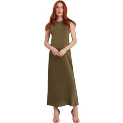 Ted Baker Blaaza Maxi Καλοκαιρινό Βραδινό Φόρεμα Χακί 284909