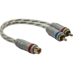 Earthquake MTRCA-Y2M Αντάπτορας Ήχου 2x RCA Male to RCA Female 20cm