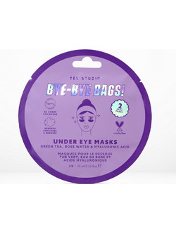 Yes Studio Bye Bye Bags Eye Patches για Ενυδάτωση & Καταπράυνση με Πράσινο Τσάι & Υαλουρονικό 2τμχ