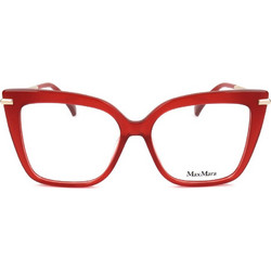 Max Mara MM5144 066 Γυναικείος Σκελετός Γυαλιών Οράσεως Κοκάλινος Μεταλλικός Χρυσός Κόκκινος