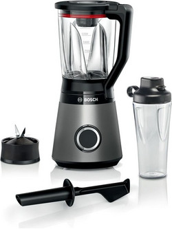 Bosch MMB4194S Μπλέντερ για Smoothie με Γυάλινη Κανάτα 1.5lt 1200W