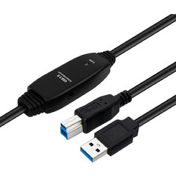Microconnect USB3.0AB7B Καλώδιο USB-B Male 3.2 to USB-A Male 7m Black