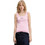 Guess Γυναικείο Καλοκαιρινό Top Ριπ Ροζ W6RP20KA0H1-G65F