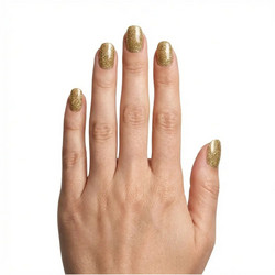 Laloo 296 Gold Glitter Ημιμόνιμο Βερνίκι Νυχιών 15ml